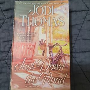 Jodi Thomas Novel with Bicycle and Porch Scene